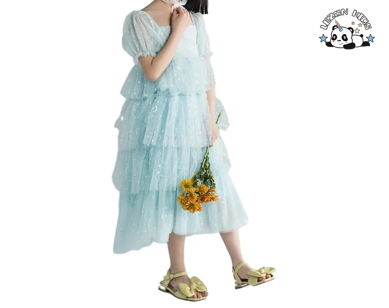 LEZONKIDS - girls dresses 2-12 children clothing